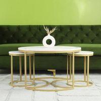 Nelson Nesting Coffee Table Set Of 3