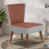 Celeste Accent Chair - Brown (Colour : brown)