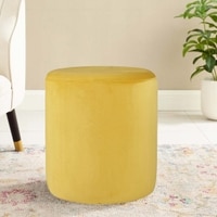 Serie O Pouffe in Daisy Yellow Colour