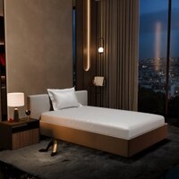 Stoa Paris 300TC UltrSatin Single Bedsheet Set Satin Single Vanilla White