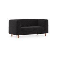 Rubik Premium 2 Seater Fabric Sofa in Graphite Grey Colour