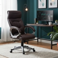 Stylish Executive Chair In Brown Colour