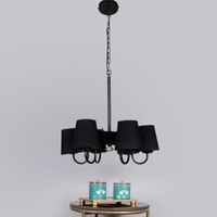 Devansh Steel Cotton Wall Mounted Lamp With Cotton Off White Shade