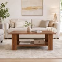 Spydercraft Penio Modern Coffee Table in Noce Lyon Finish