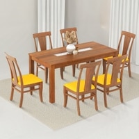 Brighton Xl 6 Seater Dining Table with Fabio Dining Chair Set