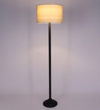 FZ 14'' Shade Floor Lamp in Beige Shade