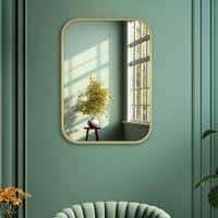 Aluminium Rectangular Decorative wall mirror by elegant arts and frames (Mirror size 500X700 mm)