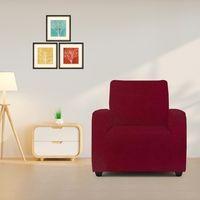 1 Seater Magenta Sofa Cover