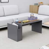 Hexa Engineered Wood Coffee Table In Slate Grey