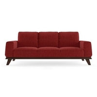 Granada Sofa Set (Colour: Salsa Red, Seater: 3+1+1)