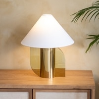Helia Gold Handcrafted Table Lamp