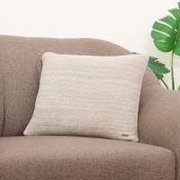 Violette Cloud Dancer Oatmeal Cushion Cover 16X16  Inches
