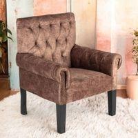 Arista Sheesham Wood Mid Century Lounge Chair