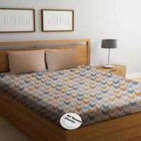 Threads Silky Touch Premium Super King Size Flat Bedsheet 275 x 275 cms