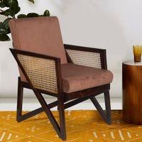 Elara Accent Chair - Pink (Colour : pink)