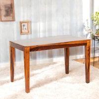 Oakmont Sheesham Wood 4 Seater Dining Table In Pine Finish