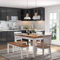 Diner Solid Wood Dining Chair Set Of 2 In Golden Oak Finish