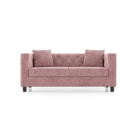 Windsor Essential 2 Seater Fabric Sofa In Desert Rose Colour