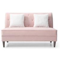 Seltos Fabric Sofa - Pink