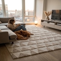 Peaks Carpet Size 7.11x5.3 ft.