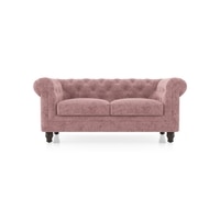 Winchester Essential 2 Seater Fabric Sofa In Desert Rose Colour