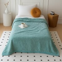 Super Soft Woolen Blanket  Single Bed  Self Print  330 Cms  240 X 160