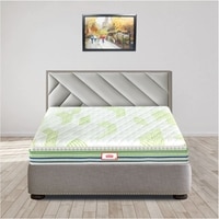 Alovera Spa Pillow Top With SRTX Technology 8 Inch King Size Convoluted Foam Mattress (72X72 Inches), 3-Zone Support, Aloe Vera Treated Fabric, with Memory Foam