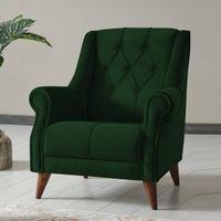 Joplin Accent Chair in Green Colour