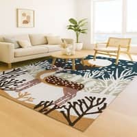 Winter Carpet Size 7.0x5.0 ft.