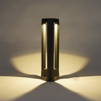 Hallam Aluminum Outdoor Bollard Light