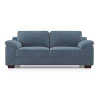 Esquel Essential 3 Seater Fabric Sofa In Ocean Weave
