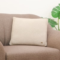 Florence Beige Melange Natural Cushion Cover 16X16  Inches