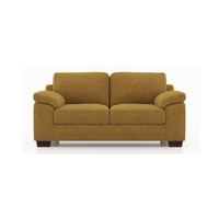 Esquel Essential 2 Seater Fabric Sofa In Ochre