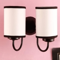 Waylin Multicolour Fabric Wall Light