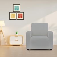 1 Seater Light Grey Sofa Cover