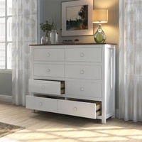 Evelyn Chest Of Eight Drawers Finish White