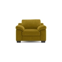 Esquel Premium 1 Seater Fabric Sofa in Olive Green Colour