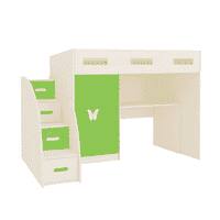 Bonita Engineered Wood Drawer and Box Storage Bed in Colour