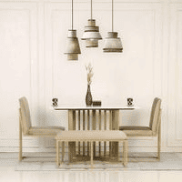 Allendale Marble 4 Dining Table