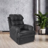 Amet One Seater Manual Recliner in Black Colour