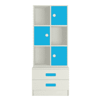 Abby Bookshelf cum Storage Unit