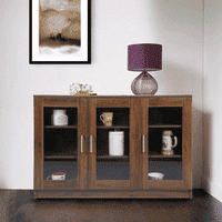 Display unit Walnut finish