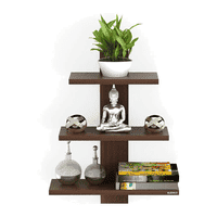 Phelix Engineered Wood Display Unit in Wenge Finish