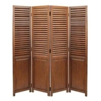 Shilpi Handcarved Wooden Room Divider Panels -NSHC012