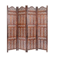 Shilpi Handcarved Wooden Room Divider Panels -NSHC017