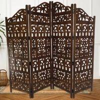 Shilpi Handcarved Wooden Room Divider Panels -NSHC023