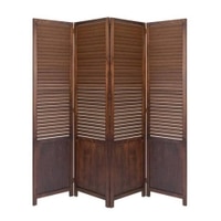 Shilpi Handcarved Wooden Room Divider Panels -NSHC028