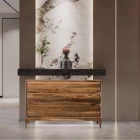 Batik Series Dresser with 3-openable drawers duly polished and base in Teak Wood