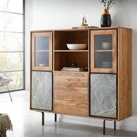 Jarrah Crokery Cabinet