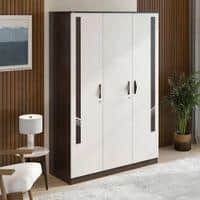 Bluewud Andrie 3 Door Wardrobe with Drawer